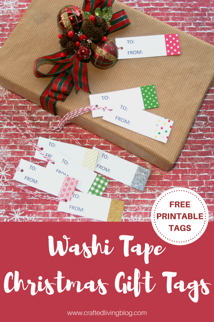 How to Make Washi Tape Gift Wrap
