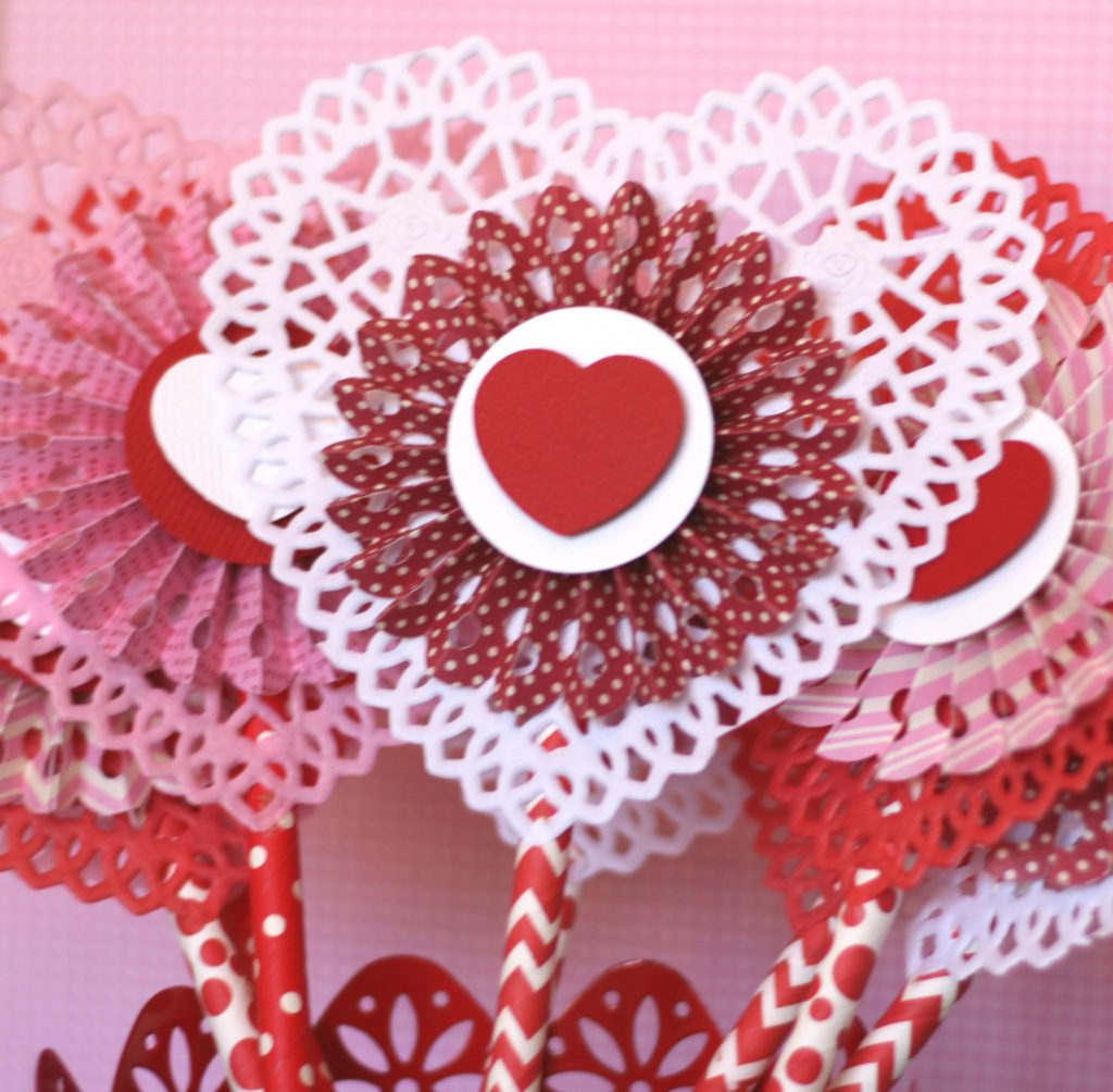 Celebrate Valentine’s Day by creating these easy DIY Valentine favors. A fun craft idea to give to kids and adults paired with your favorite treat. #craftedliving #valentinesday #valentines #diycrafts