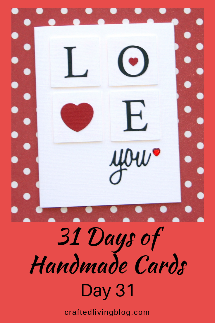 31 Days of Handmade Cards - Day 31 • Crafted Living