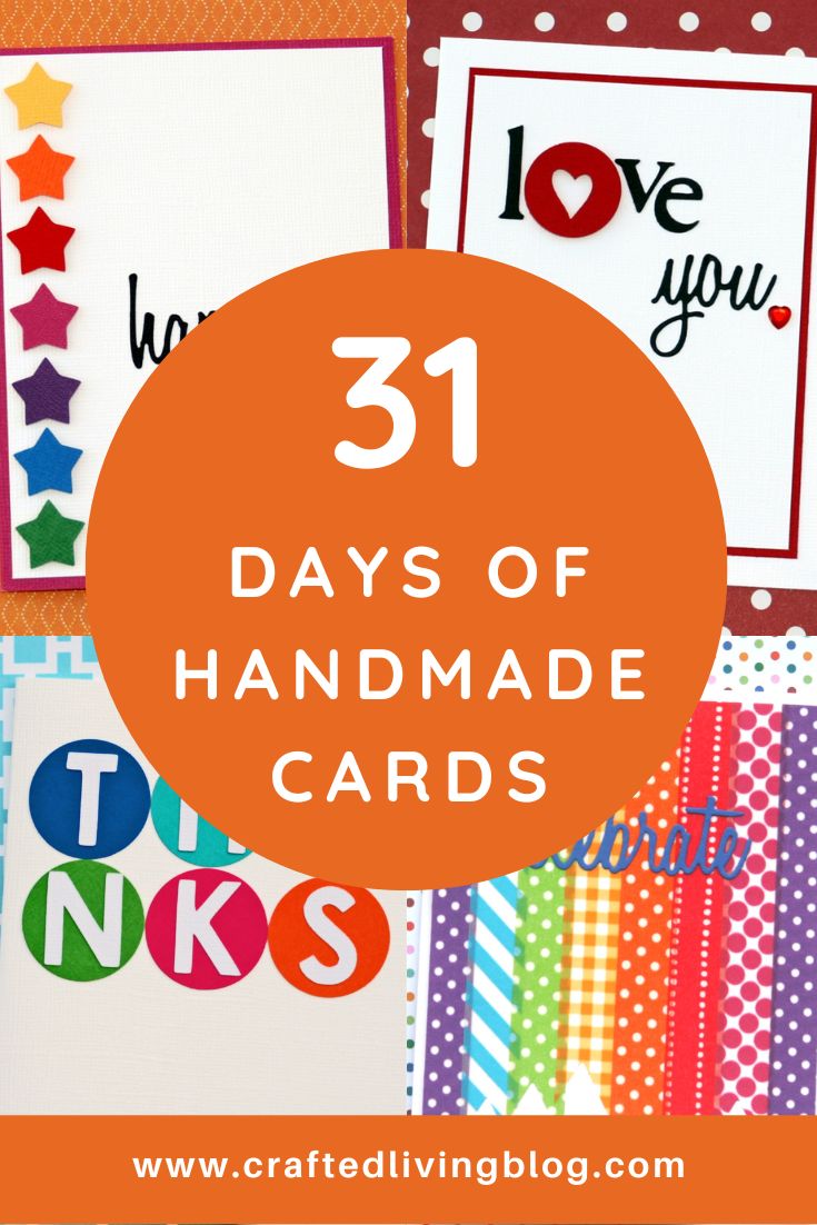 31 Days of Handmade Cards • Crafted Living